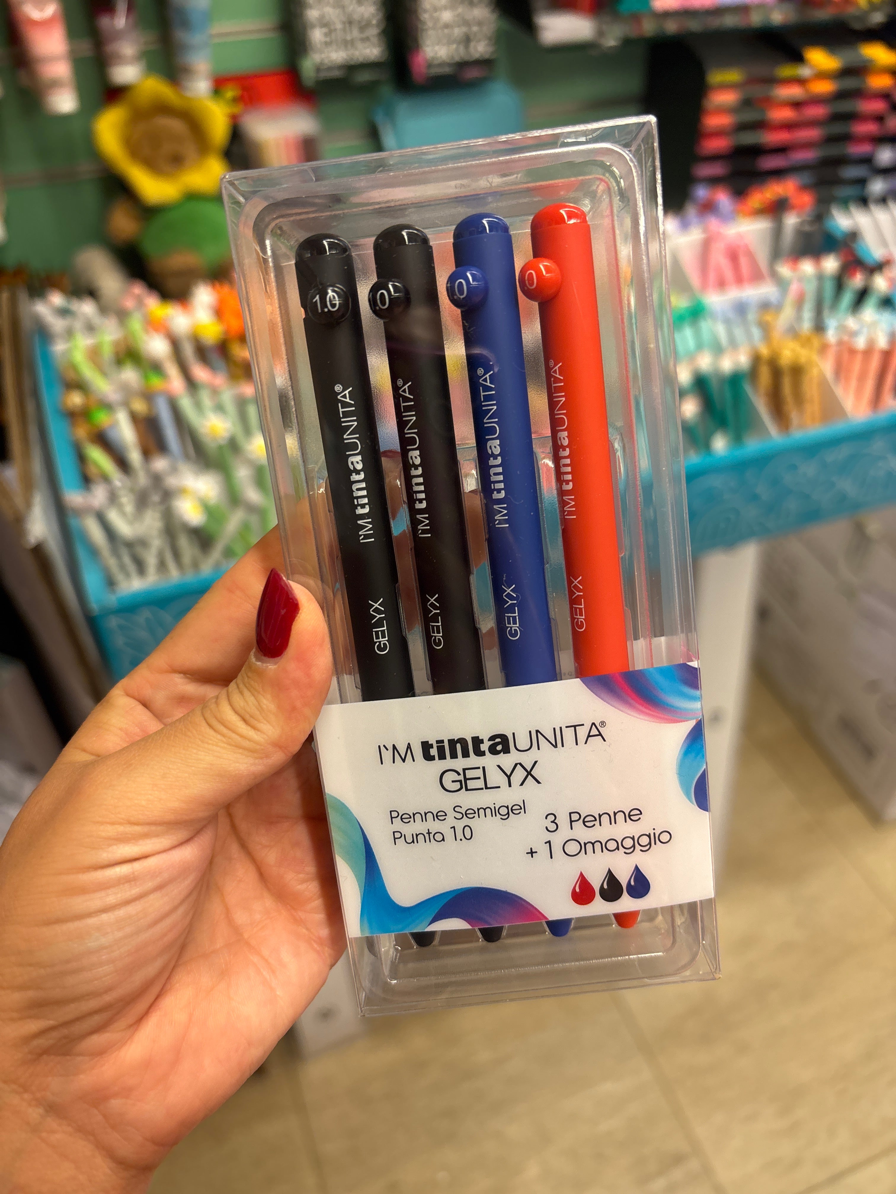 Set 4 penne Gelyx 1.0 - Tinta Unita