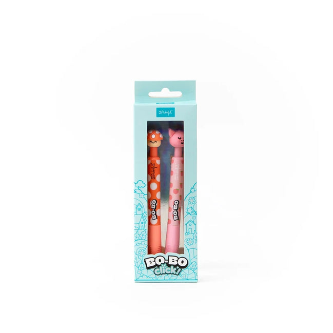 Set di 2 Penne Cancellabili Bo-Bo Click - Mr Wonderful