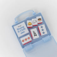 Set di 6 Timbri Mr Wonderful con Personaggi Lazy – Creatività Sempre con Te, Ovunque