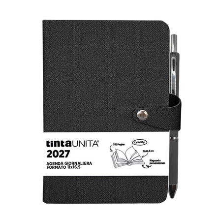 Agenda Giornaliera A6 2027 - Tinta Unita