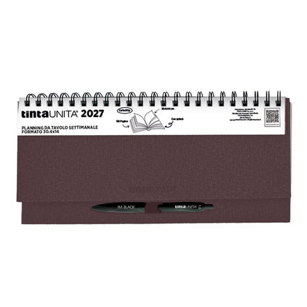 Planner da Tavolo 2027 - Tinta Unita