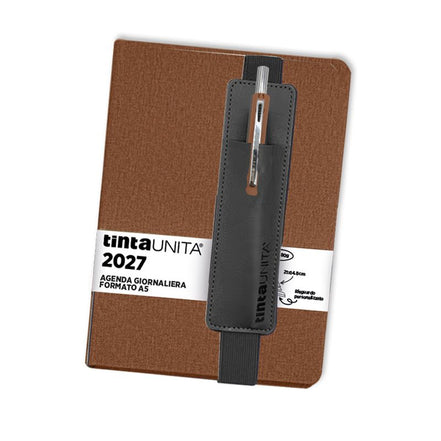 Agenda Giornaliera A5 2027 - Tinta Unita
