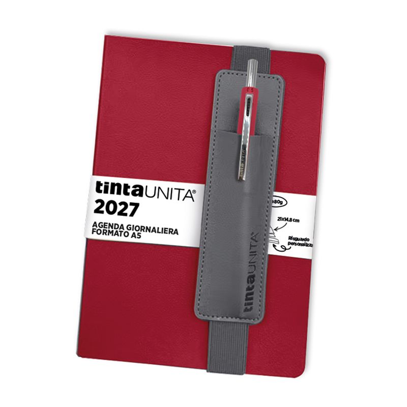 Agenda Giornaliera A5 2027 - Tinta Unita