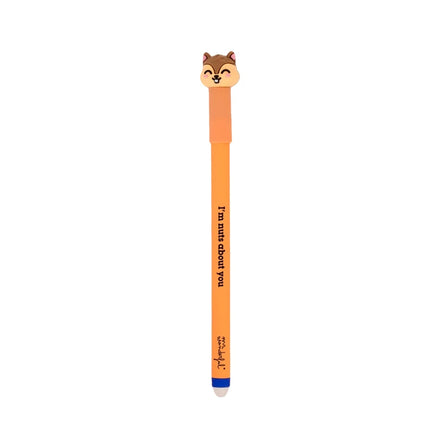 Penna cancellabile con cappuccio Scoiattolo - Mr Wonderful