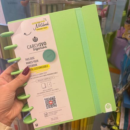 Quaderno A5 INGENIOX® Carchivo - Organizza, personalizza e crea