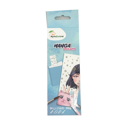 BookMark Manga - Segnalibri da colorare stile Anime