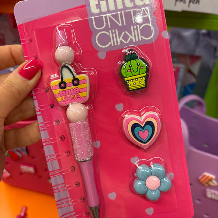 Penna Tinta Unita Click - Un regalo per le bimbe più fashion