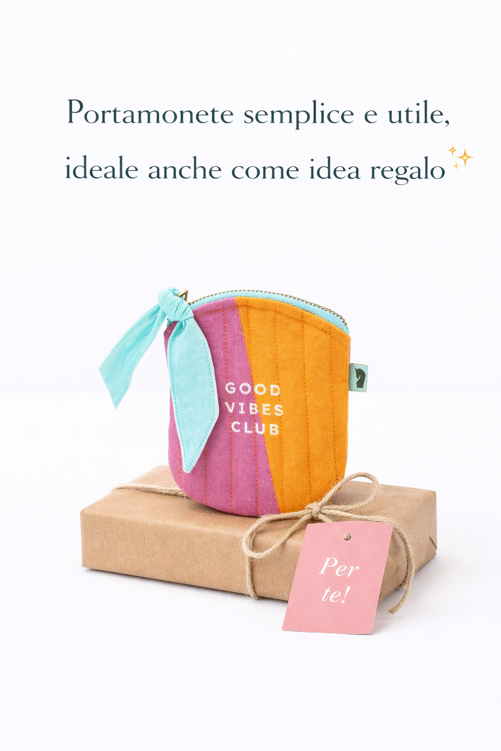 Portamonete semplice e utile, ideale anche come idea regalo
