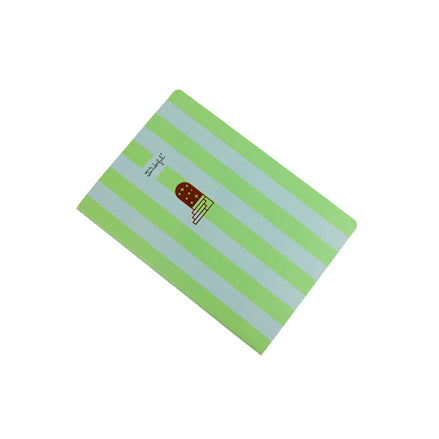 Quuaderno A5 a righe verdi e blu - Mr Wonderful