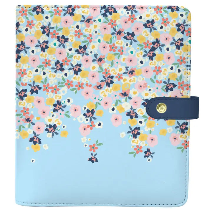Planner con anelli A5 floreale