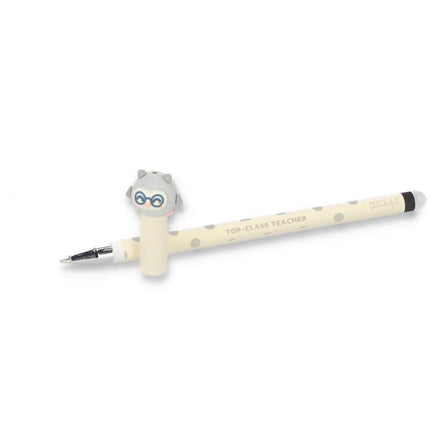 Penna cancellabile con cappuccio Gufo Prof - Mr Wonderful