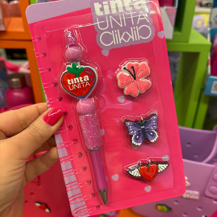 Penna Tinta Unita Click - Un regalo per le bimbe più fashion