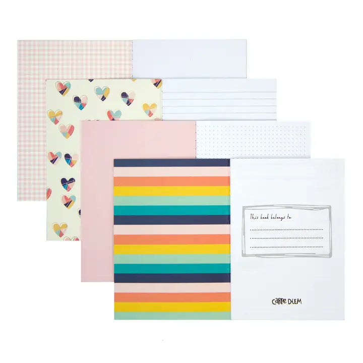 Set di 4 quadernini A6