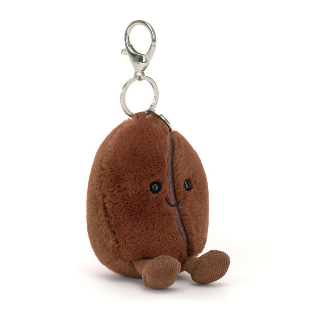 Amuseables coffee bean bag charm - Jellycat