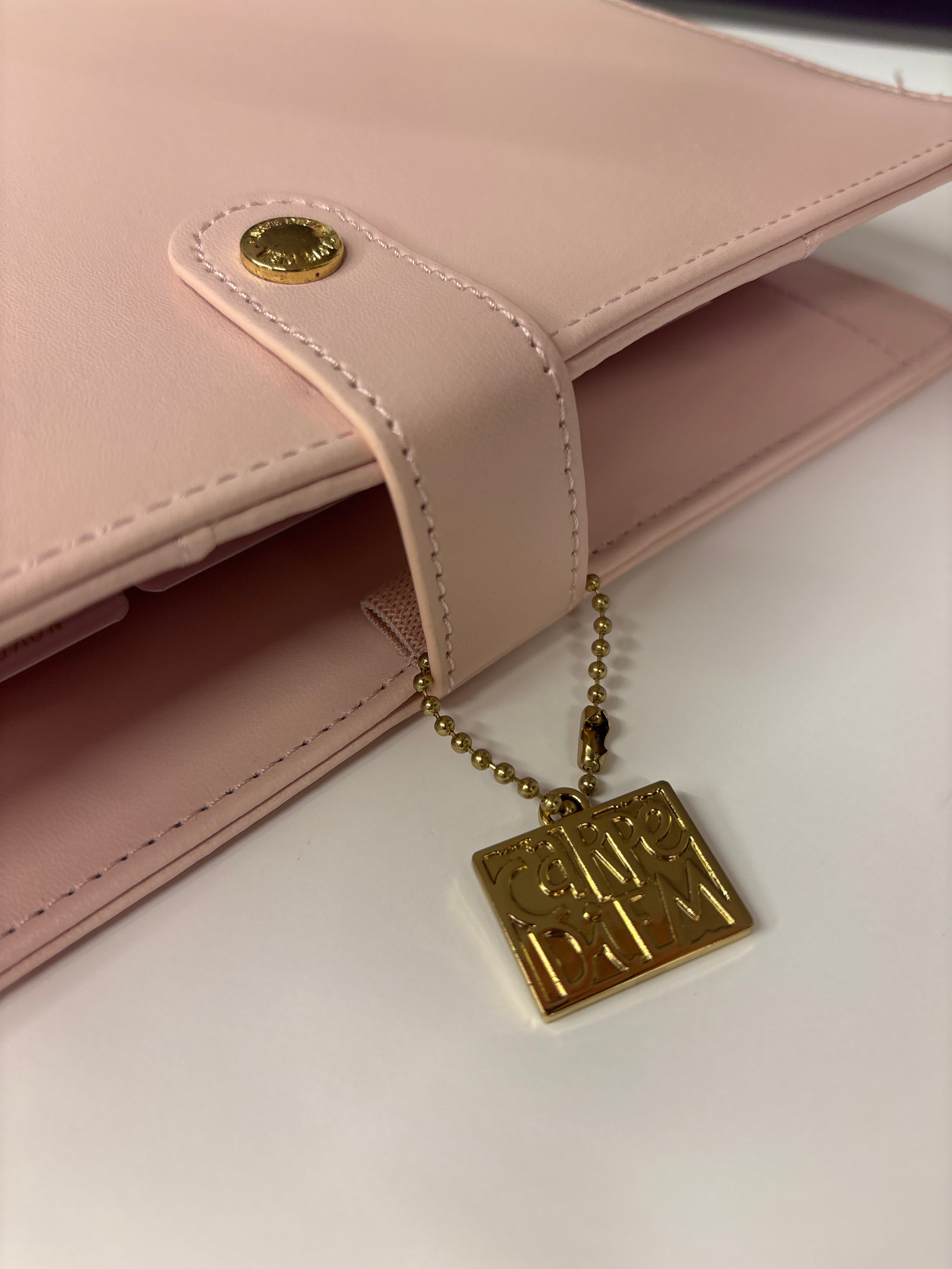 Planner con anelli A5 rosa