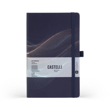 Taccuino A5 Aurora Pink Blue - Castelli