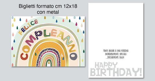 Biglietto di auguri per compleanno