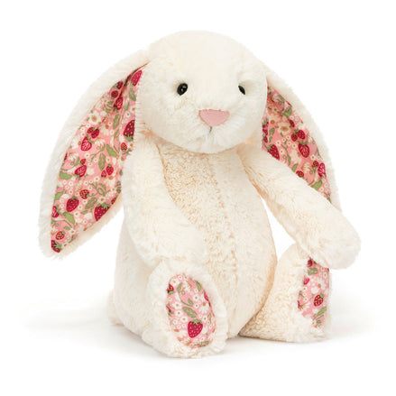 Blossom Cream bunny "Berry" MEDIUM - Jellycat
