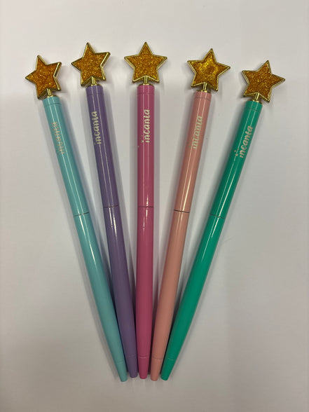 Penna con stellina dorata - Incanta
