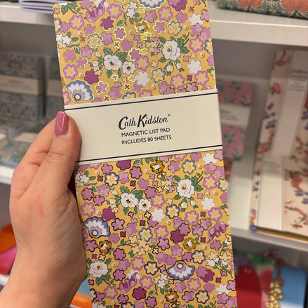 Block Notes Magnetico Cath Kidston - Eleganza e praticità sempre a portata di mano