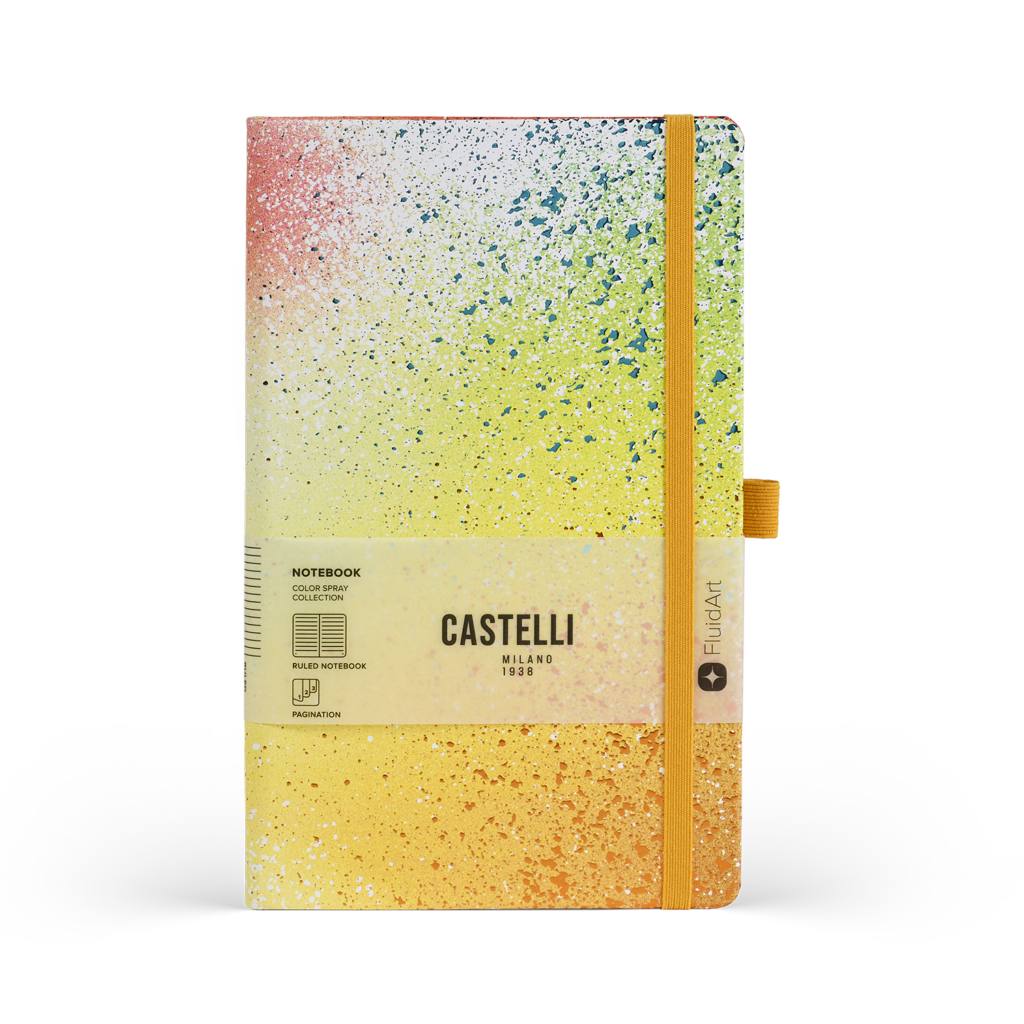 Taccuino A5 Spray Energy - Castelli