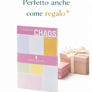 Weekly planner ideale come regalo utile per studio e lavoro
