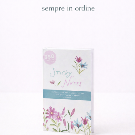 Sticky note book per organizzare appunti e promemoria in modo semplice
