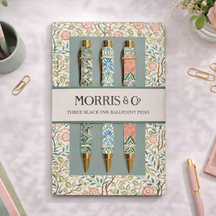 Set 3 Penne a Sfera Morris&Co – Eleganza e stile in ogni dettaglio