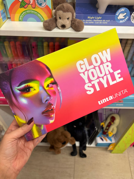 Confezione 6 evidenziatori glitterati fluo - Tinta Unita