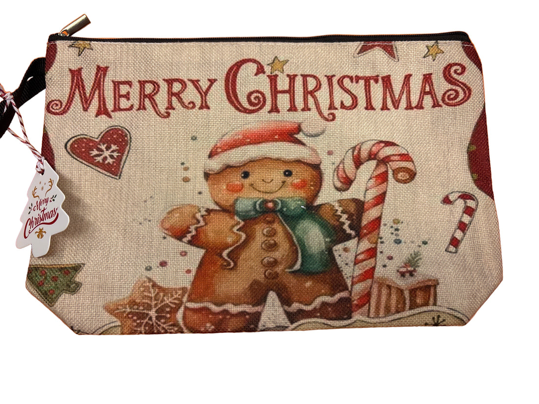 Trousse natalizia in canvas