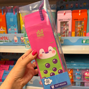 Astucci in silicone Bubble Tea Tinta Unita Zoo - Organizzati con stile