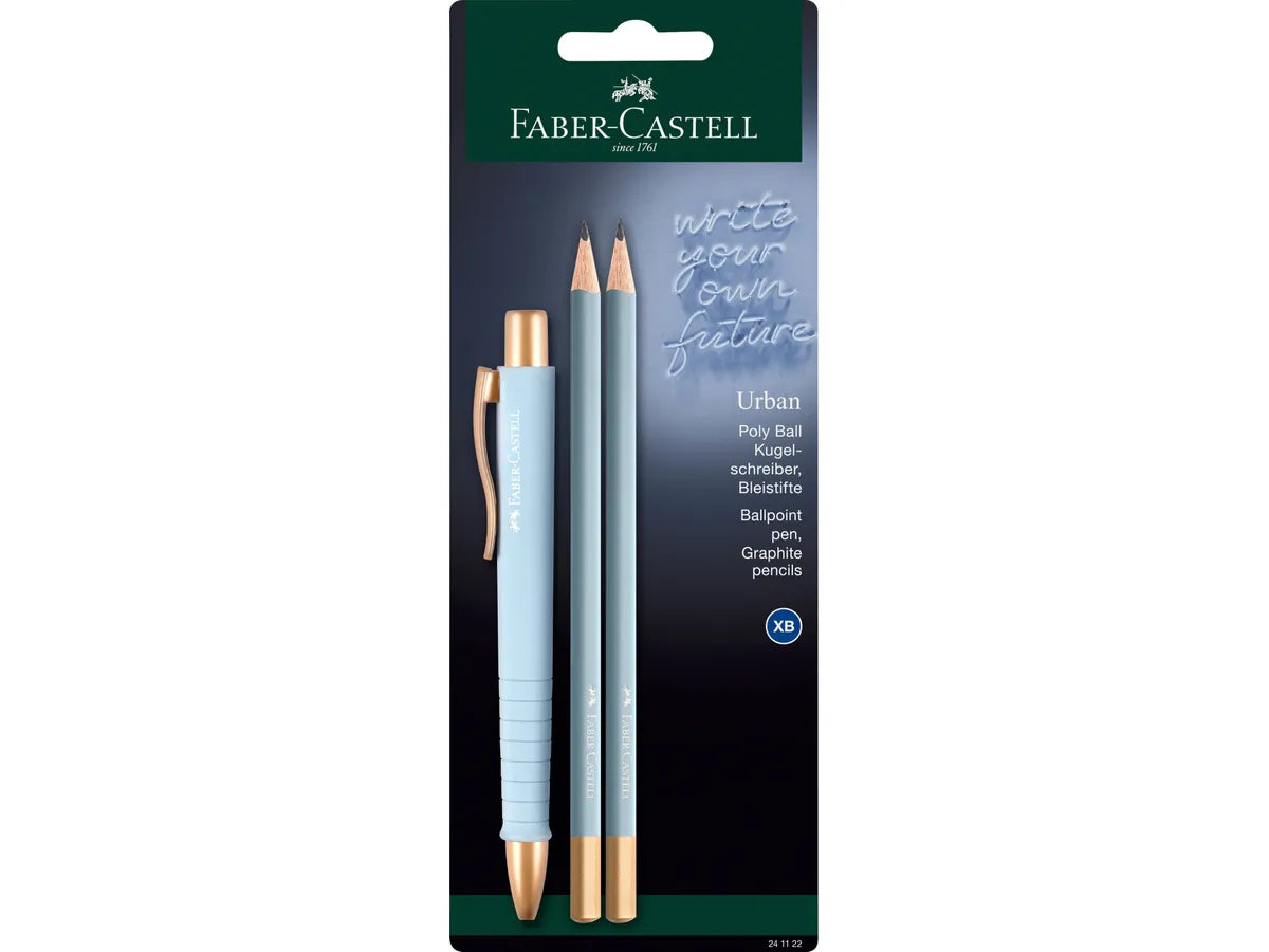 Set Urban Penna e due matite Faber-Castell