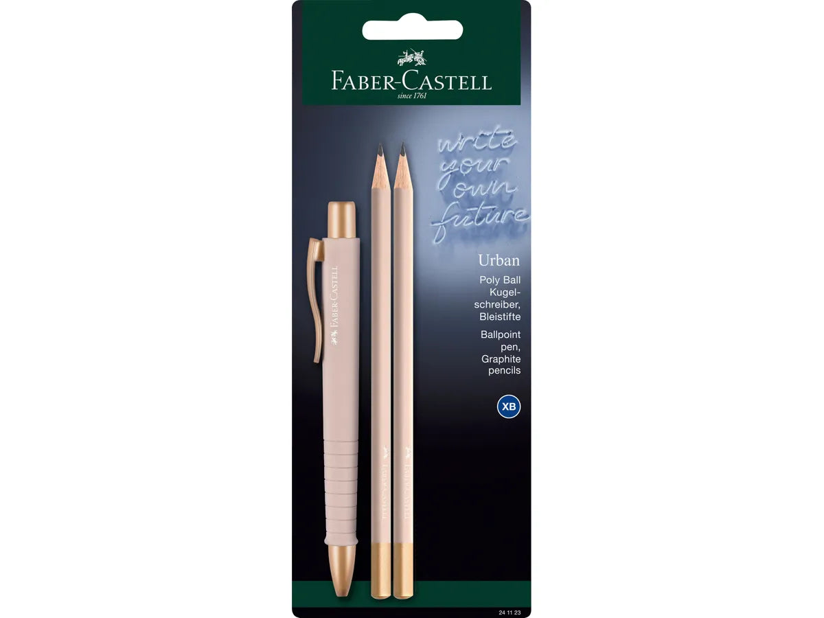 Set Urban Penna e due matite Faber-Castell