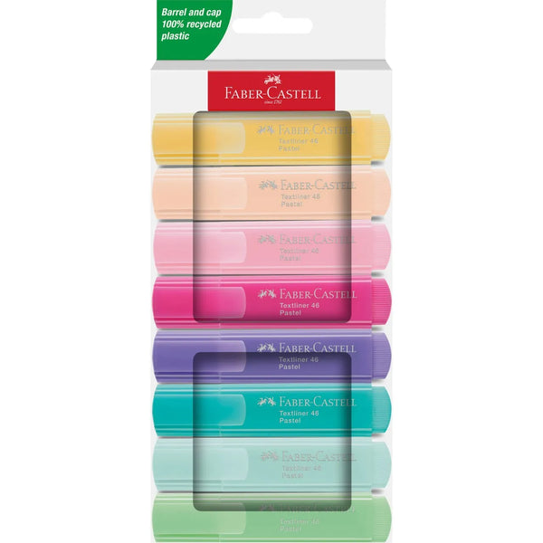 Set 8 evidenziatori pastello - Faber-Castell