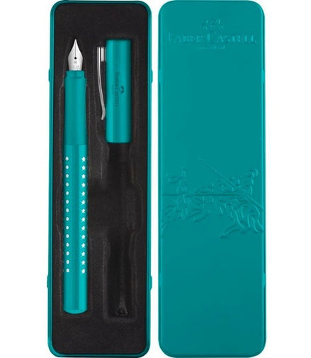 Penna Stilografica Sparkle con Confezione in Metallo - Faber-Castell