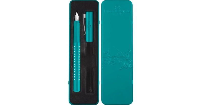 Penna Stilografica Sparkle con Confezione in Metallo - Faber-Castell