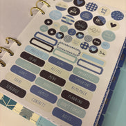 Planner con Anelli A5 Azzurro – Organizza le tue giornate con stile