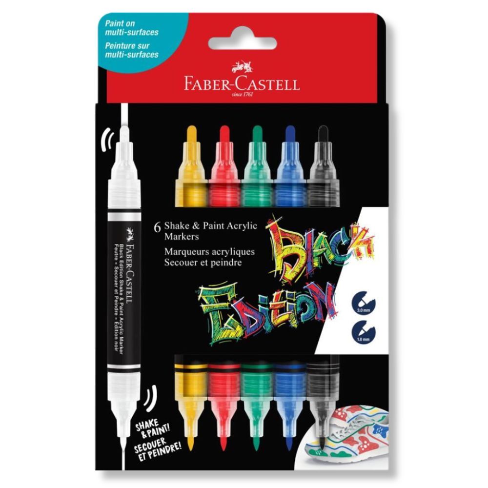 Acrylic Marker Black Edition - Faber Castell