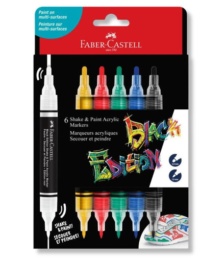 Acrylic Marker Black Edition - Faber Castell