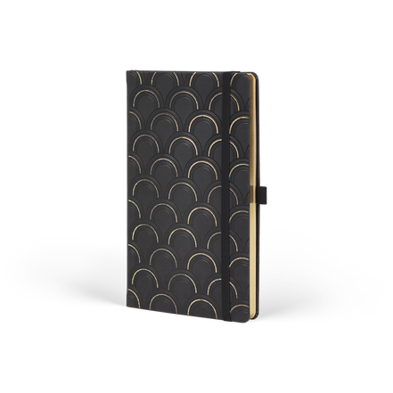 Taccuino B6 Gold Art Deco - Castelli