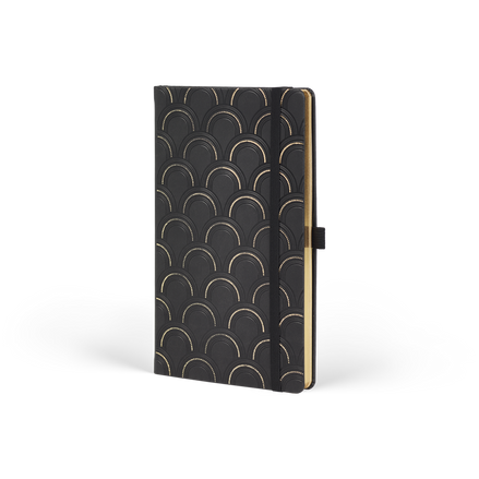 Taccuino B6 Gold Art Deco - Castelli