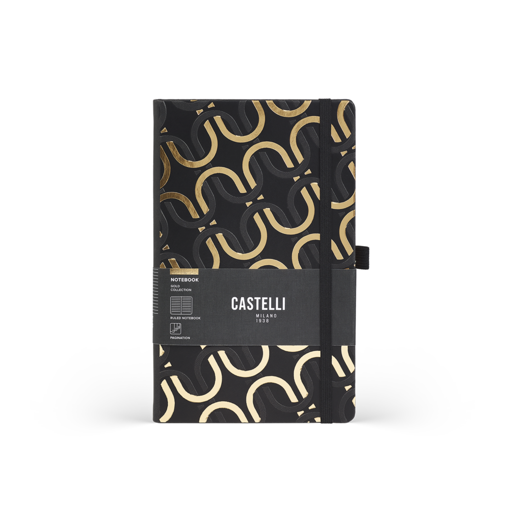 Taccuino A6 Gold Chain - Castelli