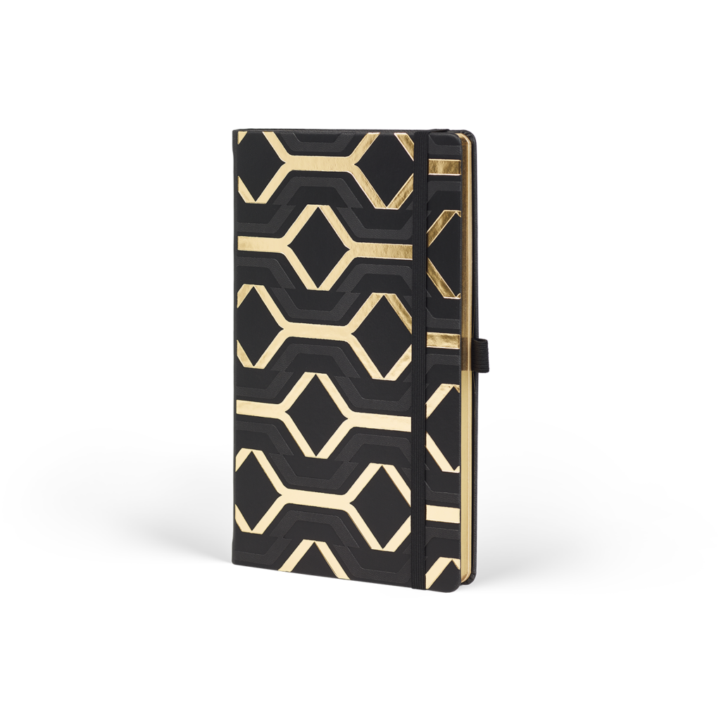 Taccuino A6 Gold Claps - Castelli