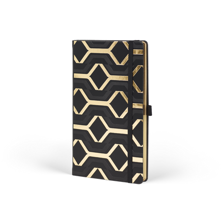 Taccuino A6 Gold Claps - Castelli