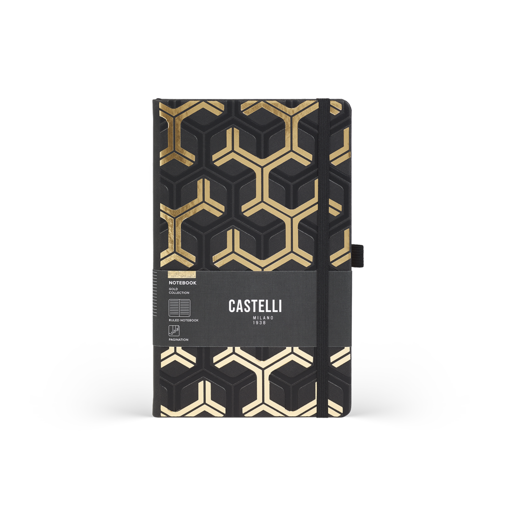 Taccuino A6 Gold Nest - Castelli