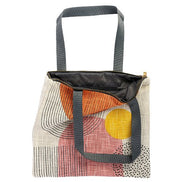 Shopper in Cotone Artebene – Motivo Geometrico Moderno e Spaziosa