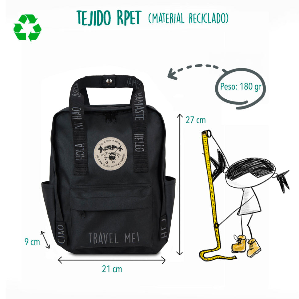Mini Zaino Pepita Viajera - Energia e Avventura ad ogni passo