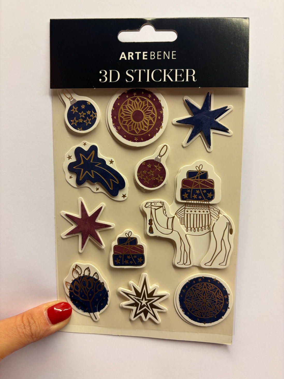 Stickers 3D natalizi