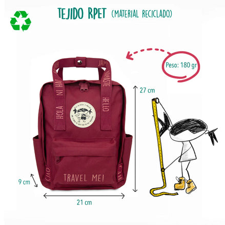 Mini Zaino Pepita Viajera - Energia e avventura in ogni passo