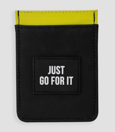 Porta carte di credito "just go for it" Mr.wonderful